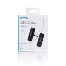 Load image into Gallery viewer, BOYA BY-WM3T2-M1 3.5mm Mini 2.4GHz Wireless Microphone