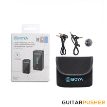 Load image into Gallery viewer, BOYA BY-XM6-S1 MINI Ultracompact 2.4GHz Dual-Channel Wireless Microphone System