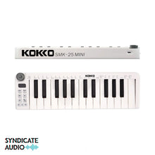 Load image into Gallery viewer, Kokko SMK-25 Mini Portable 25-Key Wireless / USB MIDI Keyboard Controller