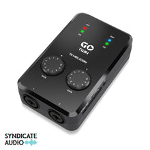 Load image into Gallery viewer, TC Helicon GO TWIN High-Definition 2-Channel Audio/MIDI Interface for Mobile Devices
