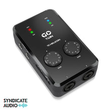 Load image into Gallery viewer, TC Helicon GO TWIN High-Definition 2-Channel Audio/MIDI Interface for Mobile Devices