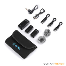 Load image into Gallery viewer, BOYA BY-XM6-S2 MINI Ultracompact 2.4GHz Dual-Channel Wireless Microphone System