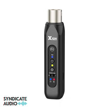 Load image into Gallery viewer, Xvive Audio Wireles XLR Bluetooth Receiver for Bluetooth Adapter, Speakers, Bluetooth Audio Mixer, PA Systems, & DJ Systems (Black)