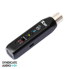 Load image into Gallery viewer, Xvive Audio Wireles XLR Bluetooth Receiver for Bluetooth Adapter, Speakers, Bluetooth Audio Mixer, PA Systems, & DJ Systems (Black)