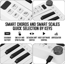 Load image into Gallery viewer, Kokko SMK-25 Mini Portable 25-Key Wireless / USB MIDI Keyboard Controller