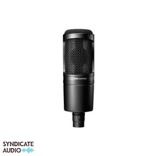 Load image into Gallery viewer, Audio-Technica AT-2020 Cardioid Condenser Microphone (Black)