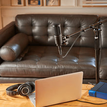 Load image into Gallery viewer, Audio-Technica AT-2020 Cardioid Condenser Microphone (Black)