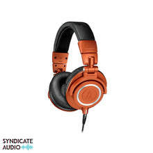 Load image into Gallery viewer, Audio-Technica ATH-M50x Studio Monitor Headphones (Metallic Orange)