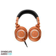 Load image into Gallery viewer, Audio-Technica ATH-M50x Studio Monitor Headphones (Metallic Orange)
