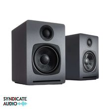 Load image into Gallery viewer, Audio Engine A1 Home Music System w/ Bluetooth APTX, Powered Speakers - Pair (Gray)