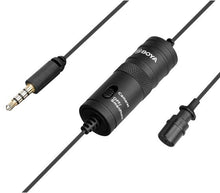 Load image into Gallery viewer, BOYA BY-M1 Omni Directional Lavalier Microphone for DSLR, Mobile, PC