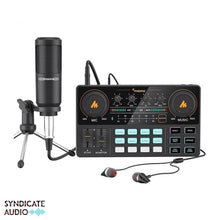 Load image into Gallery viewer, MAONOCASTER Lite Portable All-In-One Podcast Production Studio AU-AM200-S1