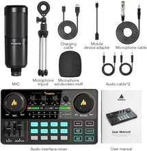 Load image into Gallery viewer, MAONOCASTER Lite Portable All-In-One Podcast Production Studio AU-AM200-S1