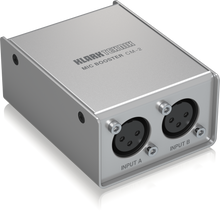 Load image into Gallery viewer, Klark Teknik CM 2 Phantom-Powered Dual Mic Booster for Dynamic Mics