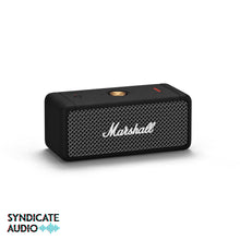 Load image into Gallery viewer, Marshall Headphones Emberton Portable Bluetooth Speaker (Black)