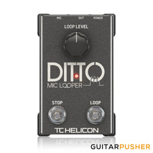Load image into Gallery viewer, TC Helicon Ditto Mic Looper Pedal