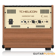 Load image into Gallery viewer, TC Helicon Harmony V60 60-Watt 2-Channel Acoustic Amplifier w/ 4-Button Footswitch