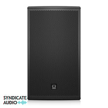 Load image into Gallery viewer, Turbosound NuQ122-AN 2500W 2-Way 12" Full Range Powered Loudspeaker (Black) w/ Klark Teknik DSP Technology & ULTRANET