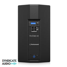 Load image into Gallery viewer, Turbosound NuQ122-AN 2500W 2-Way 12" Full Range Powered Loudspeaker (Black) w/ Klark Teknik DSP Technology & ULTRANET