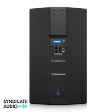 Load image into Gallery viewer, Turbosound NuQ152-AN 2500W 2-Way 15" Full Range Powered Loudspeaker (Black) w/ Klark Teknik DSP Technology & ULTRANET