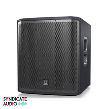 Load image into Gallery viewer, Turbosound iP12B 1000W Powered 12" Subwoofer w/ Dual Amplifiers for Satellite Speakers