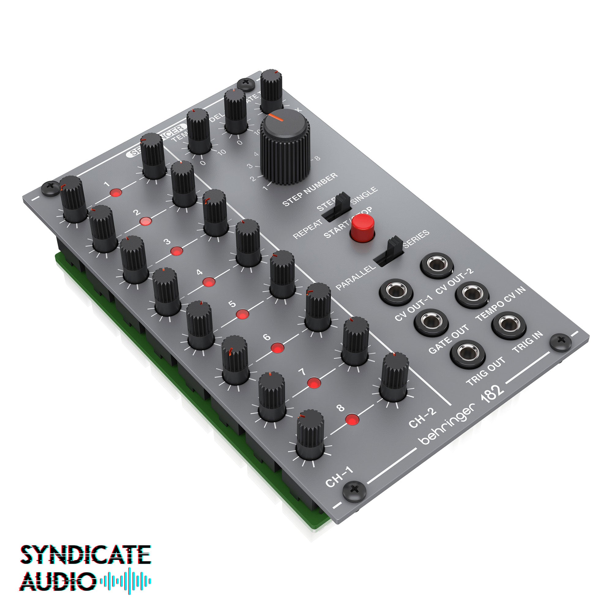 Behringer 182 Sequencer Legendary Analog Sequencer Module for Eurorack ...