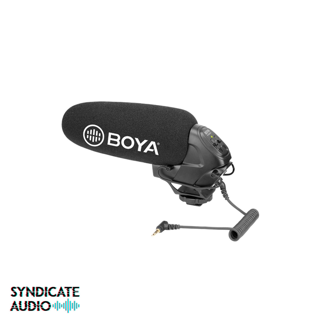 BOYA BY-BM3031 On-Camera Shotgun Microphone for DSLR / Mobile Recording