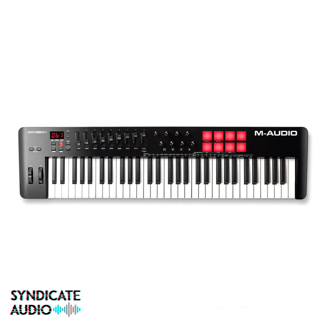 M-AUDIO Oxygen 61 (MKV) USB MIDI Controller Keyboard w/ Smart Controls & Auto-Mapping