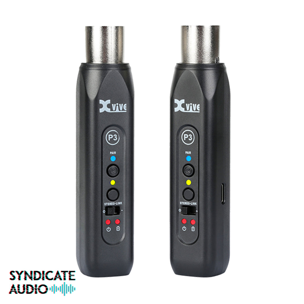 Xvive Audio P3D Wireless XLR Bluetooth Receiver for Bluetooth