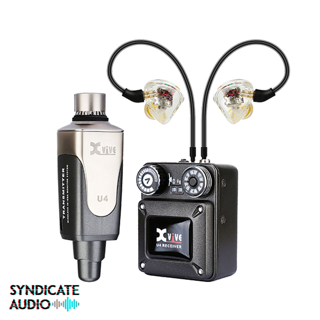 Xvive Audio U4T9 Complete System + T9 In-Ears (Black)