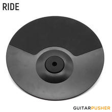 Load image into Gallery viewer, Aroma TDX Series 10 inch Ride Cymbal Trigger Pad Dual Zone with Choke
