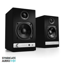 Load image into Gallery viewer, Audio Engine HD3 Home Music System w/ Bluetooth APTX-HD, Powered Speakers - Pair (Black)

