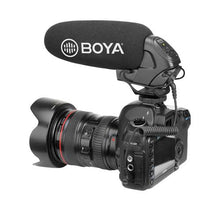 Load image into Gallery viewer, BOYA BY-BM3031 On-Camera Shotgun Microphone for DSLR / Mobile Recording
