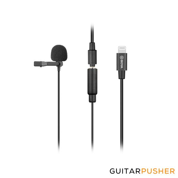 BOYA BY-M2 Clip-On Lavalier Microphone for iOS Mobile Devices