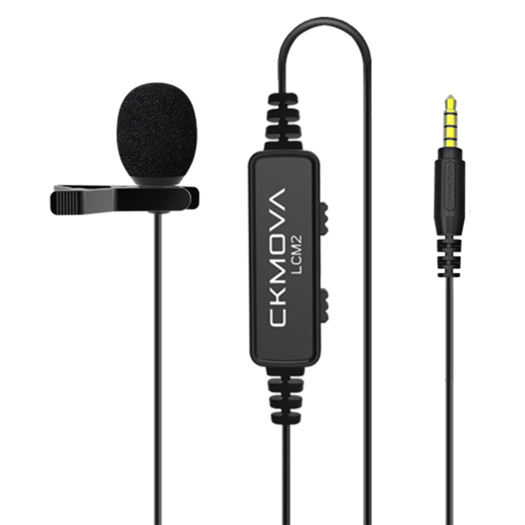 CKMOVA LCM2 Omnidirectional Lavalier Microphone 3.5mm Jack