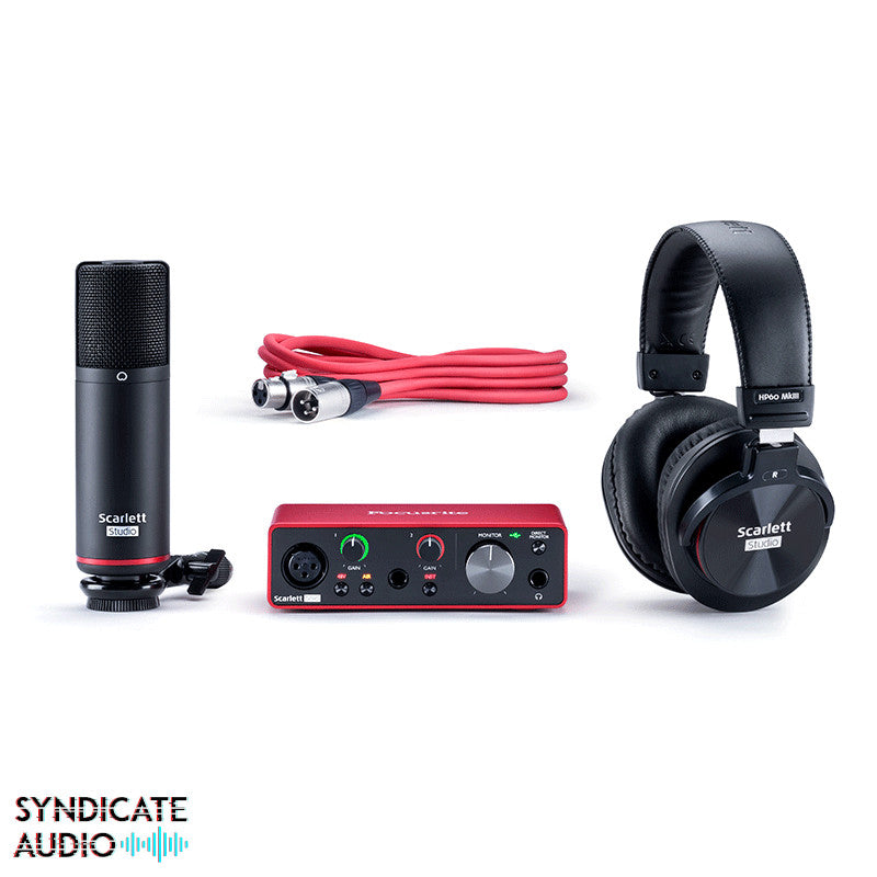 Focusrite Scarlett Solo Studio (3rd Gen.) Audio Interface