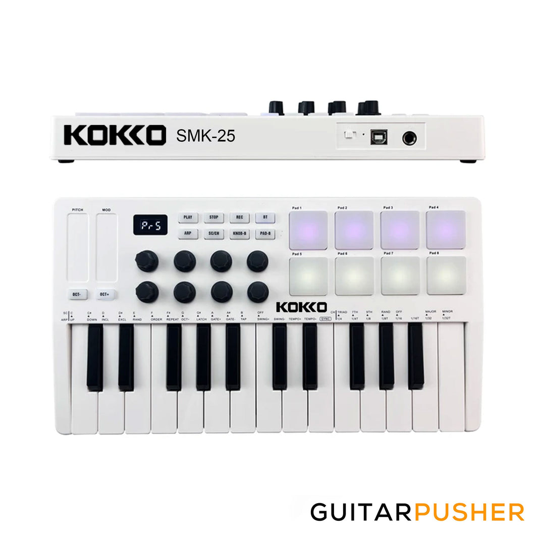Kokko SMK-25 25-Key Wireless / USB MIDI Keyboard Controller