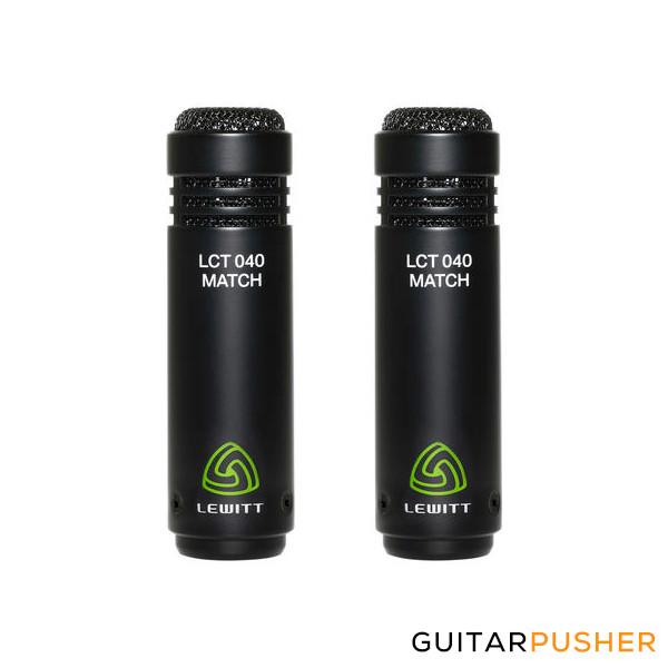 LEWITT LCT 040 MATCH Perfectly Matched Stereo Pair Small Diaphragm Condenser Microphones