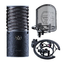 Load image into Gallery viewer, Aston Origin Limited 10th Anniversary Edition Package Cardioid Condenser Microphone with Rycote and Shield Pop Filter - GuitarPusher

