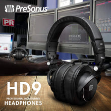 Load image into Gallery viewer, PreSonus HD9 Professional Studio Monitor Headphones

