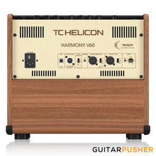 Load image into Gallery viewer, TC Helicon Harmony V60 60-Watt 2-Channel Acoustic Amplifier w/ 4-Button Footswitch
