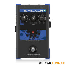 Load image into Gallery viewer, TC Helicon VoiceTone H1 Single-Button Stompbox for Realistic Guitar Controlled Vocal Harmony

