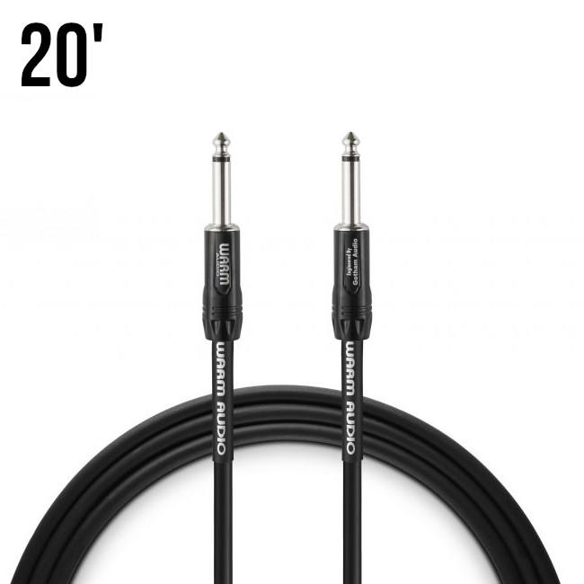 Warm Audio Pro Series Studio & Live TS Jack Cable - Straight to Straight