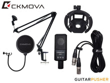 Load image into Gallery viewer, CKMOVA SXM-3 Professional Condenser Microphone Package with Pop Filter and Table Stand
