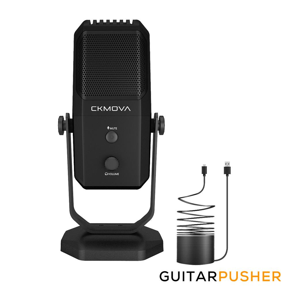 CKMOVA SUM-5 USB Condenser Microphone with 5-polar pattern, Headphone Monitoring Built-in Digital Audio Interface